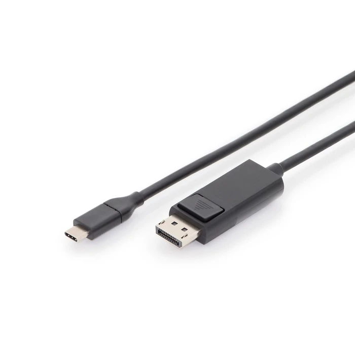 Καλώδιο USB Digitus Type-C Type-C -DP 32,4GB M/M 2.0m, Black