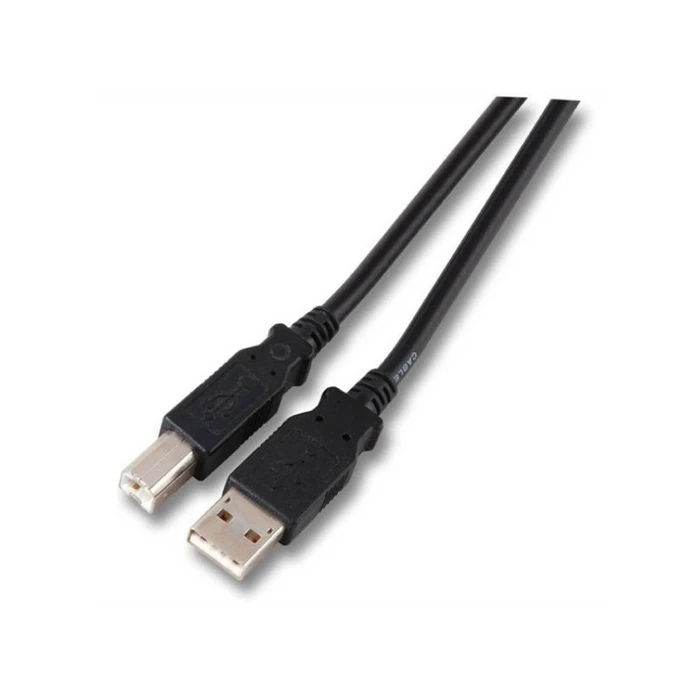 Καλώδιο USB EFB USB2.0 A-B,M/M,5m,Black,Classic