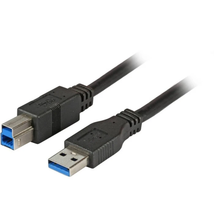 Καλώδιο USB EFB USB3.0 A-B,M/M,1.8m,Black,Premium