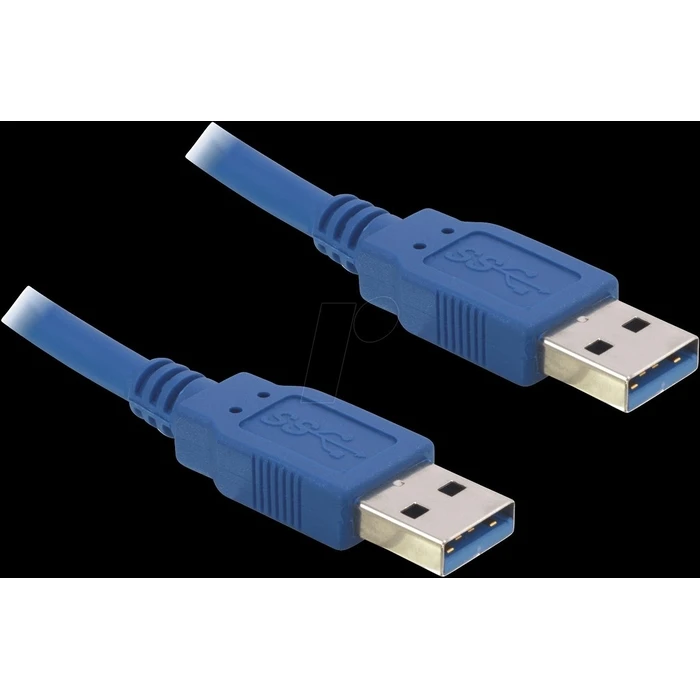Καλώδιο USB Delock USB A -> A M/M 3.00m Blue