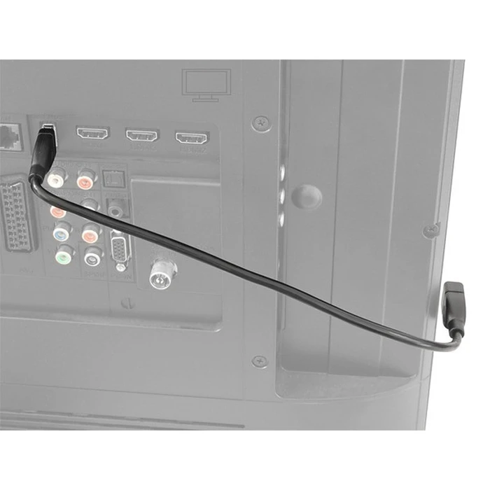 Αντάπτορας USB Delock USB Verl.A -> A M/F 0.50m ShapeCable sw