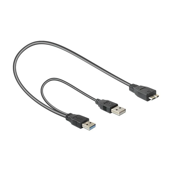 Καλώδιο USB Delock USB3.0 Y-cable 2x A -> Micro-B M/M 0.60m