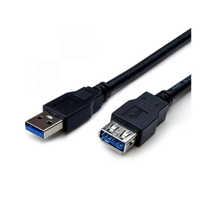 Καλώδιο USB Equip USB-A 3.0 -> A Verl. M/F 2.00m 5Gbps Black Polybag