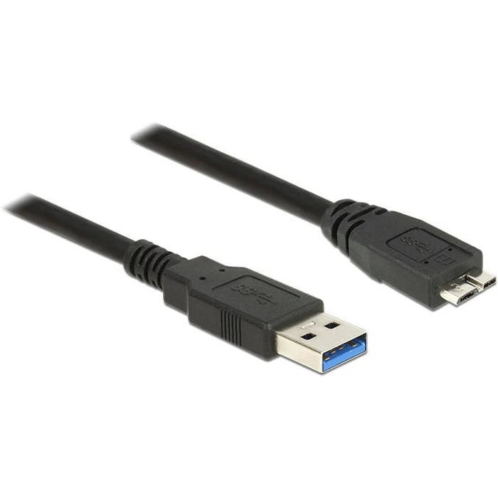 Καλώδιο USB Delock USB USB3.0 A -> Micro-B M/M 1.50m schw