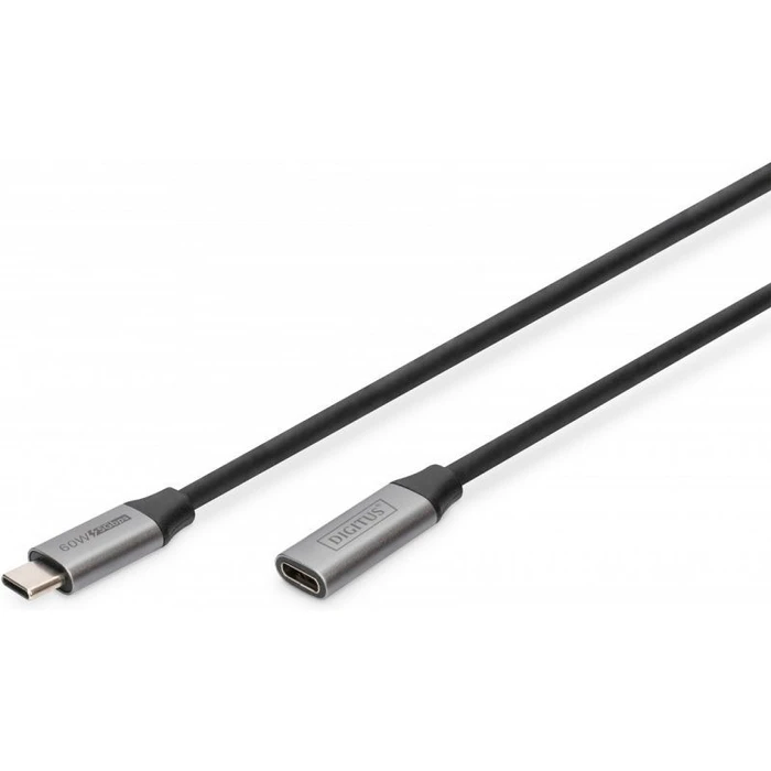 Καλώδιο USB Digitus extension USB3.0/C -> C M/M 1m Black