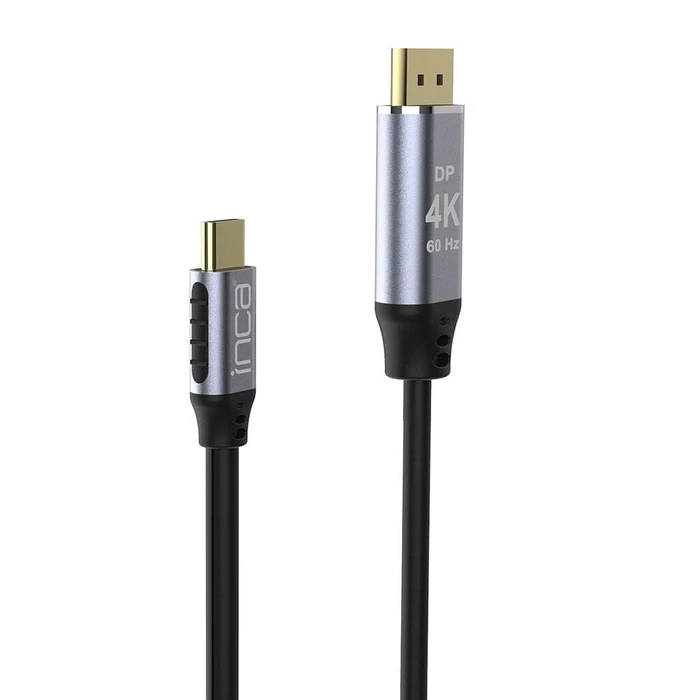 Καλώδιο USB Inca USB ITCD-20 Type-C > Displayport, 4K60Hz, 2m