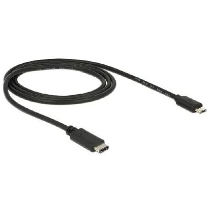 Καλώδιο USB Delock Type-C -> Micro-B M/M 1.00m Black