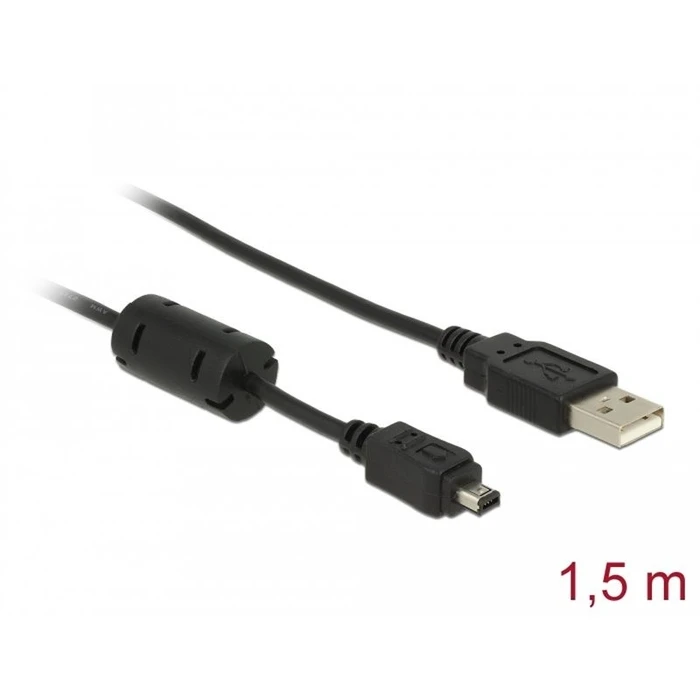 Καλώδιο USB Delock USB A -> miniB 4Pin M/M 1.50m