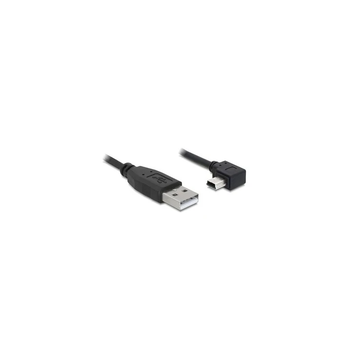 Καλώδιο USB Delock USB A -> Mini-B M/M 1.00m 90°