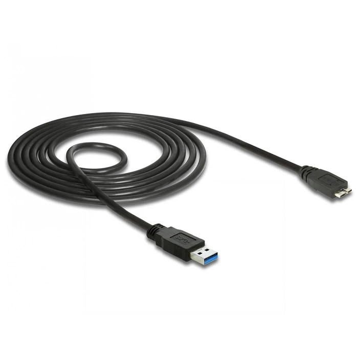 Καλώδιο USB Delock USB USB3.0 A -> Micro-B M/M 1.50m schw