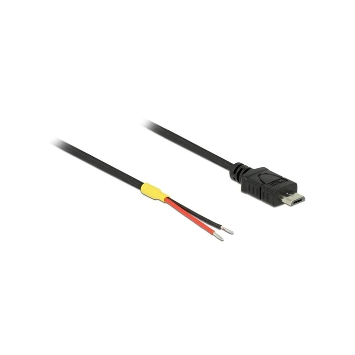 Καλώδιο USB Delock USB Mikro-B St -> 2x offene Kabelenden Strom 0.2m