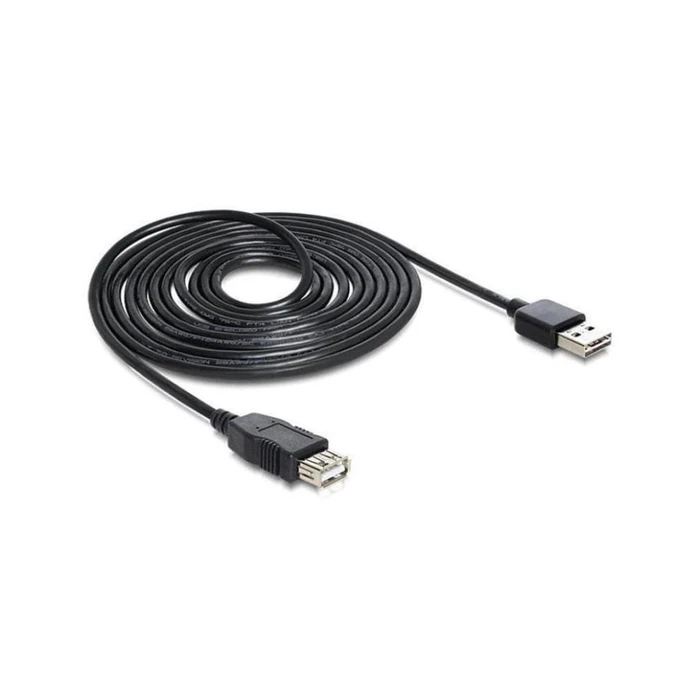 Καλώδιο USB Delock USB Verl. A -> A M/F 3.00m sw Easy USB