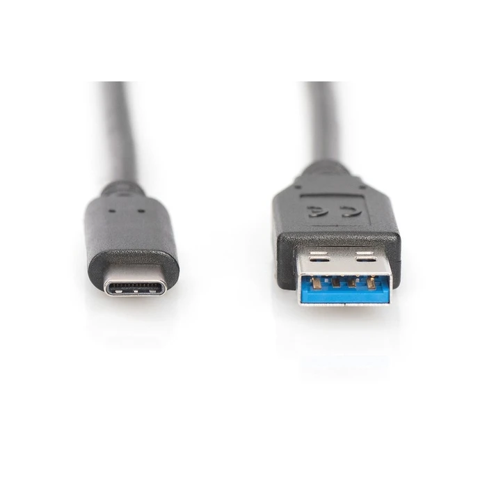 Καλώδιο USB Digitus USB 3.0 Type-C -A M/M 1.0m, Black