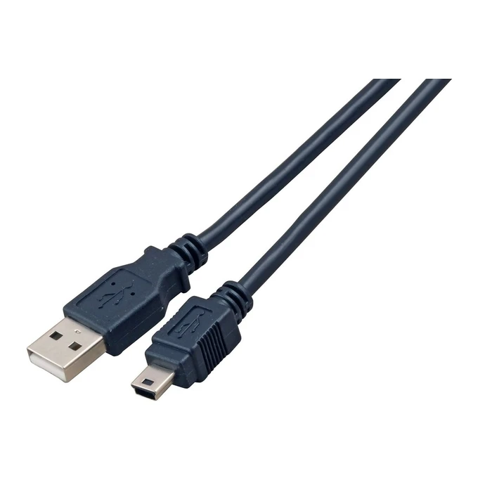 Καλώδιο USB EFB USB2.0 A-Mini B (5polig),M/M,0.5m,sw,Classic