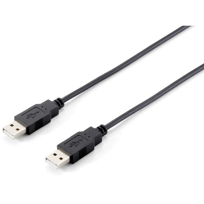 Καλώδιο USB Equip USB-A 2.0 -> A M/M 3.00m 480Mbps Black Polybag