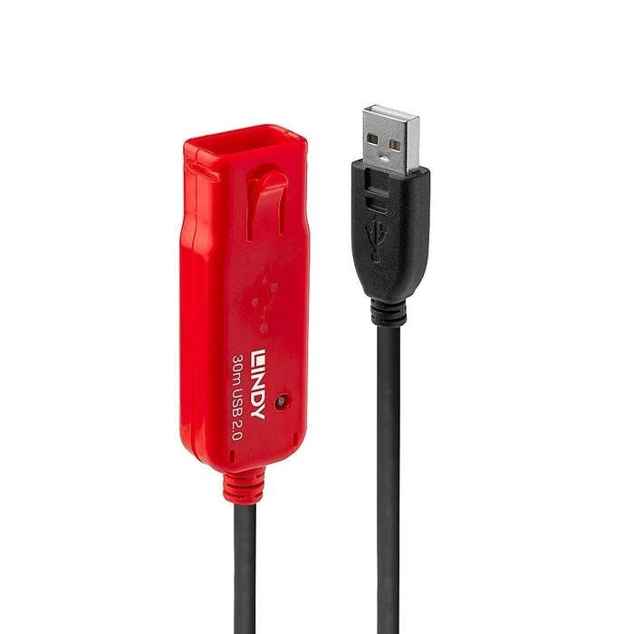 Καλώδιο USB Lindy 2.0 active extension Typ A/A Pro M/F 30m