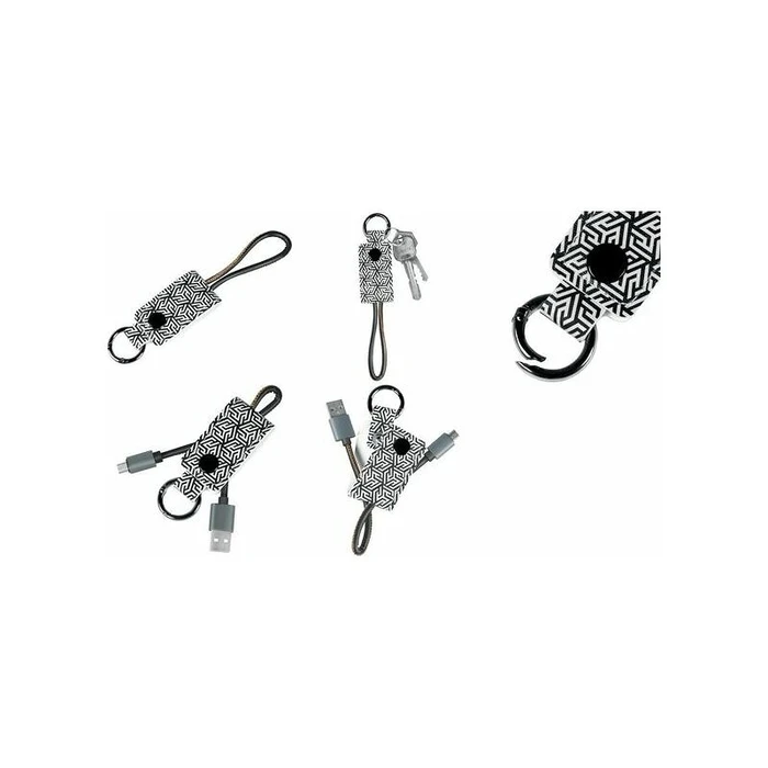 Καλώδιο USB Logilink 2.0- USB-A to Micro-USB Schl?sselr. 0,22m