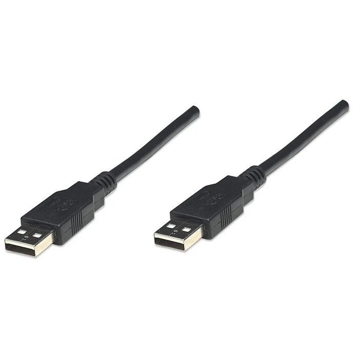 Καλώδιο USB Manhattan 2.0 1m A-connector/A-connector