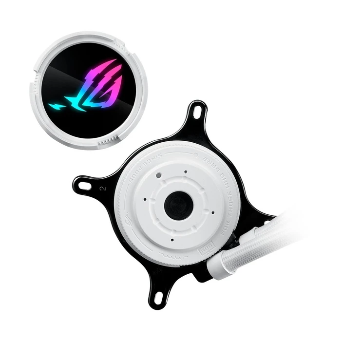 Υδρόψυξη CPU Asus WAK ROG Strix LC III 240 ARGB White Edition