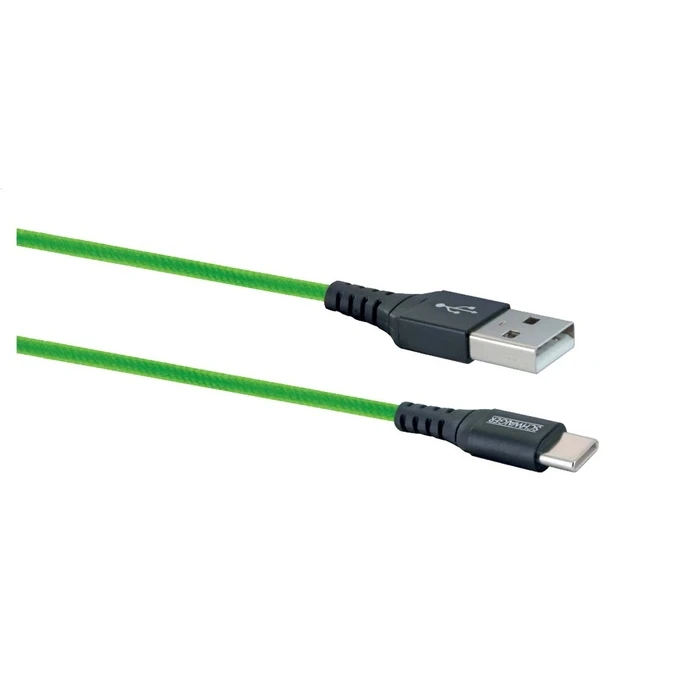 Καλώδιο USB Schwaiger 2.0 St. A->Apple Lightning 1,20m Green