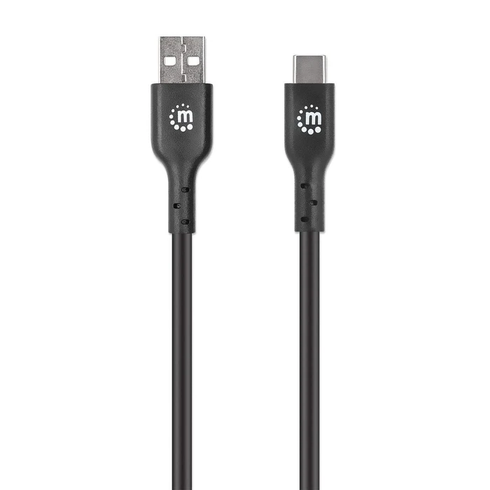 Καλώδιο USB Manhattan 3.1 C -> A M/F 1.00m Black