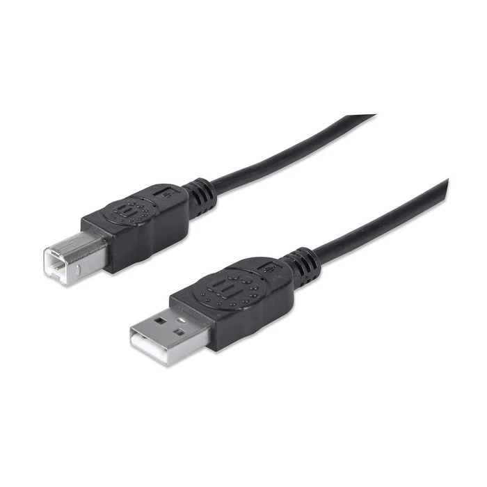 Καλώδιο USB Manhattan A -> B M/M 3.00m Black