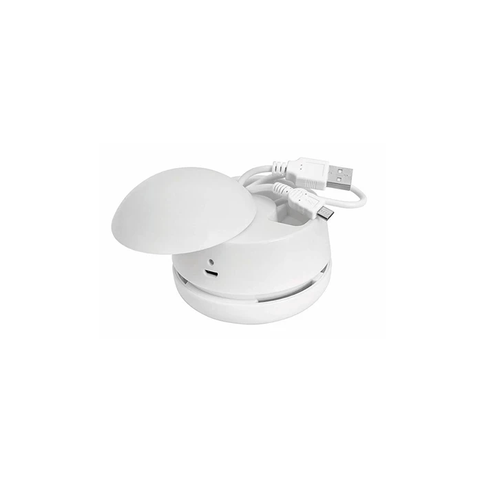 WEDO Μίνι Επιτραπέζιο Σκουπάκι W2D2 επαναφορτιζόμενο USB καλώδιο λευκό