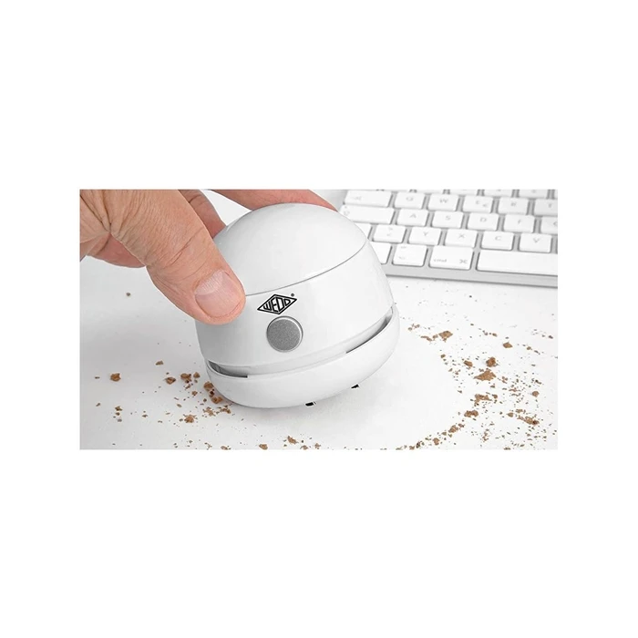 WEDO Μίνι Επιτραπέζιο Σκουπάκι W2D2 επαναφορτιζόμενο USB καλώδιο λευκό