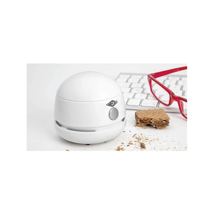 WEDO Μίνι Επιτραπέζιο Σκουπάκι W2D2 επαναφορτιζόμενο USB καλώδιο λευκό