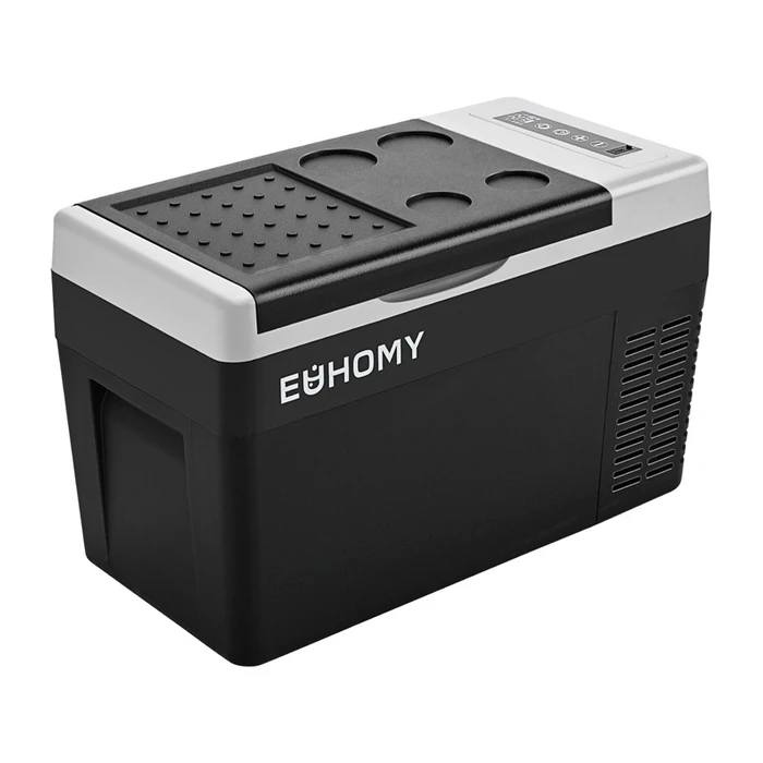 Euhomy Cf004 Φορητό Ψυγείο 19lt 12V Μαύρο