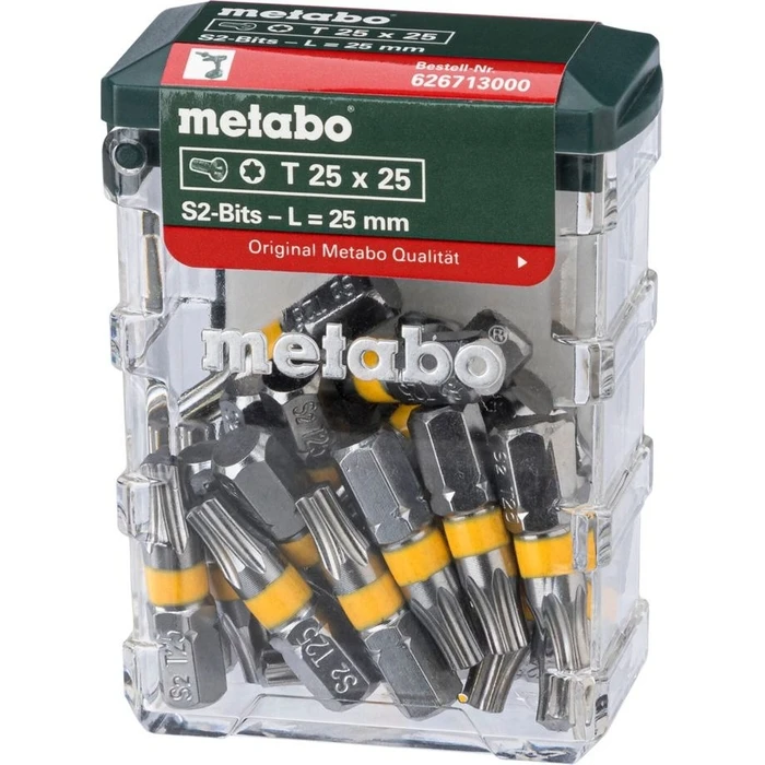 Σετ Μύτες Metabo Bit-Box T25, SP, 25-pcs.