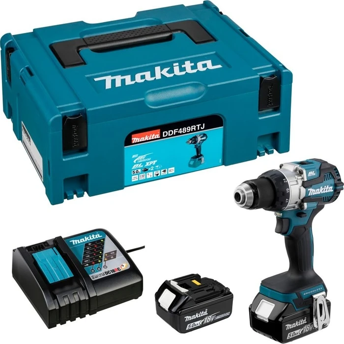 Δραπανοκατσάβιδο Makita DDF489RTJ Cordless Drill Driver
