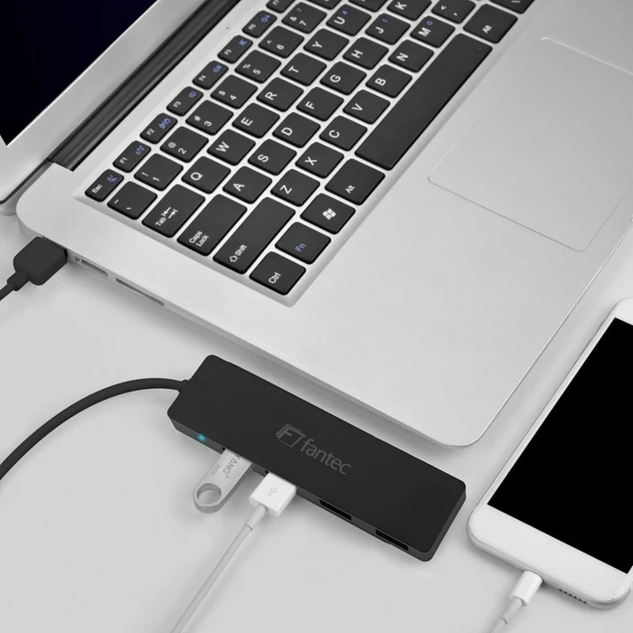 USB Hub Fantec UMP-4U31-C USB-C 4x USB-A 3.0
