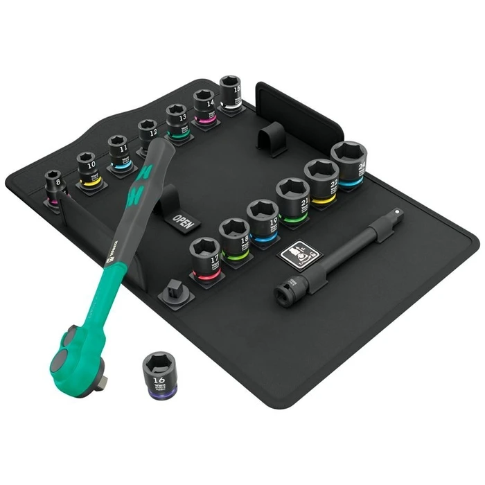 Σετ Καστάνιες Wera 8100 SB 12 Zyklop Comfort Ratchet Set