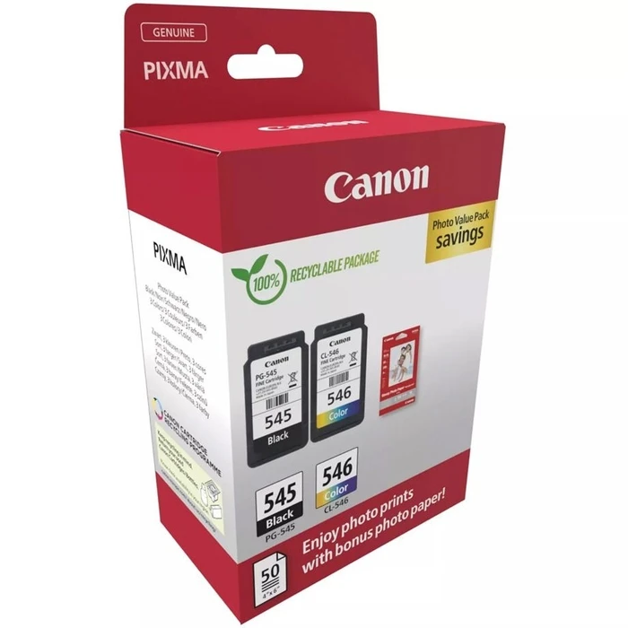 Μελάνι Canon PG-545 / CL-546 Photo Value Pack