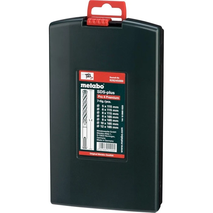 Τρυπάνια Metabo SDS-plus P4P (4C) Drill Set 7-pcs.