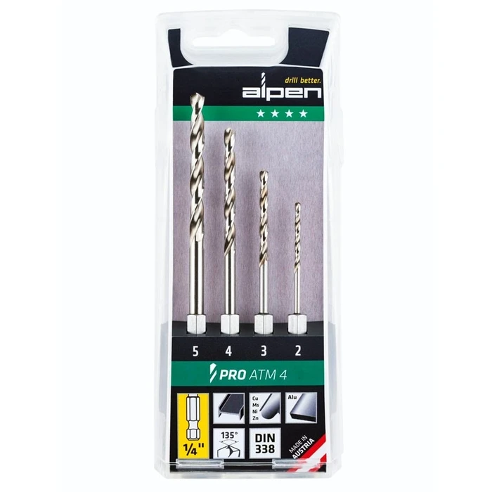 Τρυπάνια Alpen Cassette HSS Super ATM 4 2-3-4-5