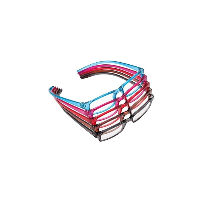 WEDO Reading Glasses LOOP 30-piece display, assorted colors (farbig sortiert)