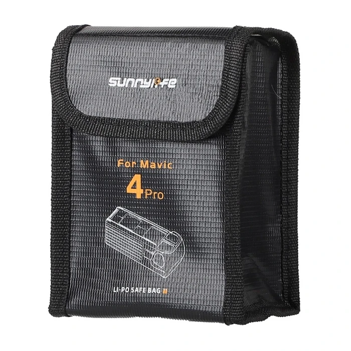 Sunnylife Μαύρη Θήκη Μεταφοράς Μπαταρίας για DJI Mavic 4 Pro (10,5 x 6,9 x 6,9 εκ.)