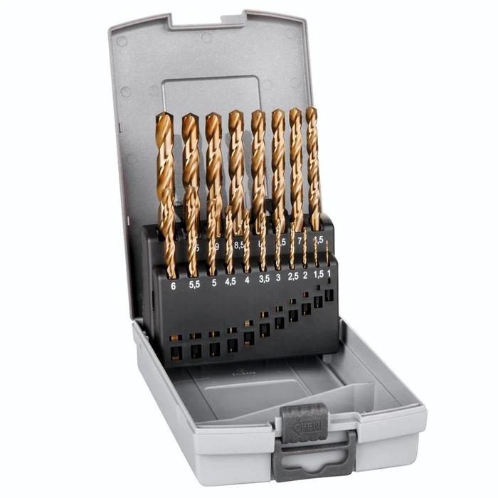 Τρυπάνια Alpen Cassette HSS Cobalt Jobber Drill Bits KP 19, 1-10x0.5