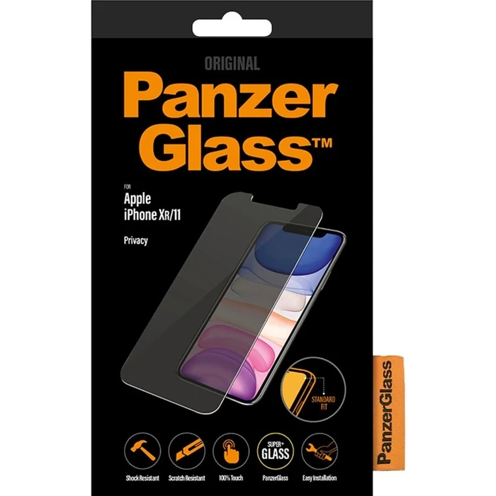 Screen Protector PanzerGlass Privacy for iPhone 11/XR clear