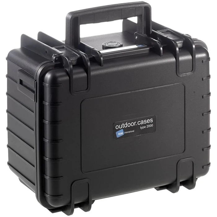 Θήκη Φωτογραφικών B&W Outdoor Type 2000 black with pre-cut foam insert