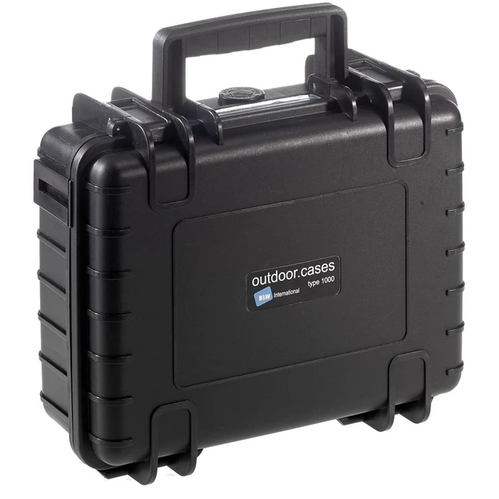 Θήκη Φωτογραφικών B&W Outdoor Type 1000 black with pre-cut foam insert