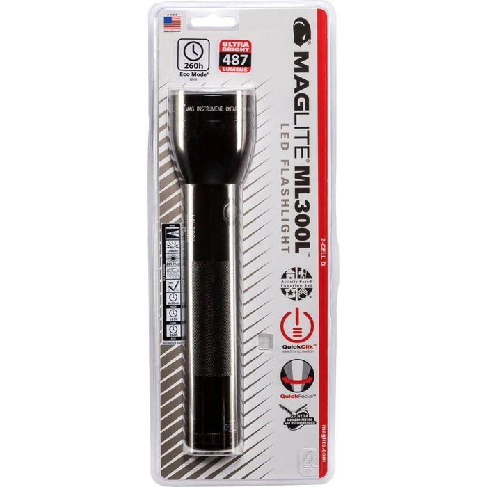 Φακός LED Maglite ML300L 2 D-Cell