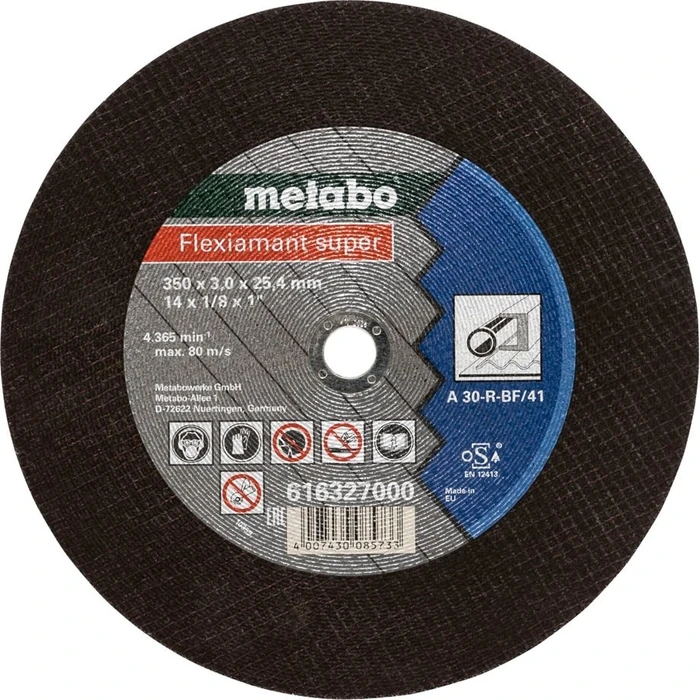 Δίσκος Κοπής Metabo Flexiamant super 350x3,0x 25,4 steel