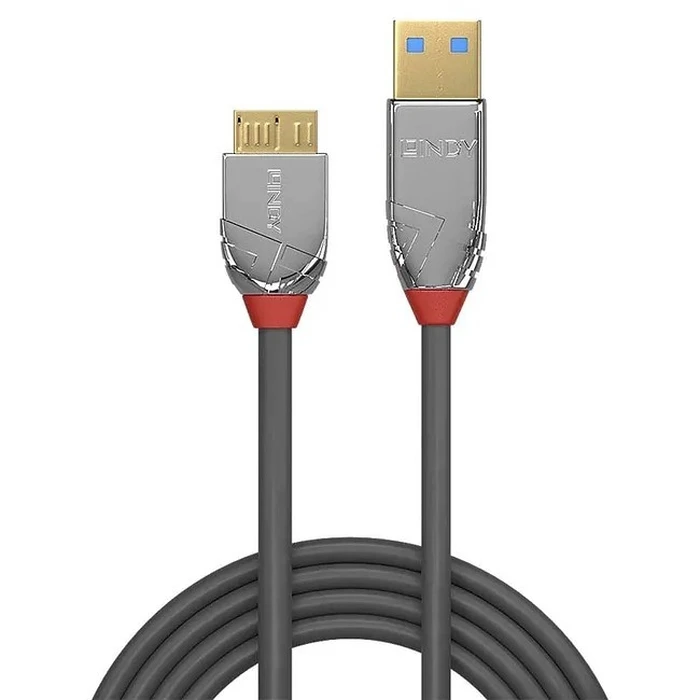 Καλώδιο Micro USB Lindy 36656 Γκρι