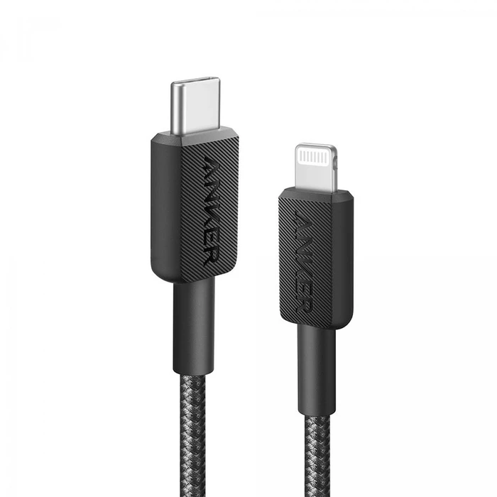Καλώδιο Lightning Anker A81B5G11 Μαύρο 90 cm
