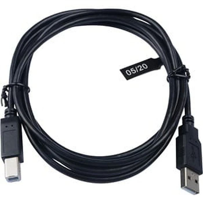 Καλώδιο USB A σε USB B V7 V7E2USB2AB-05M Μαύρο 5 m