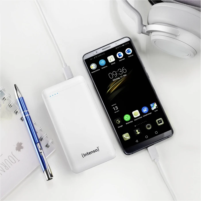Intenso XS Power Bank 20000mAh with USB-A and USB-C Port White