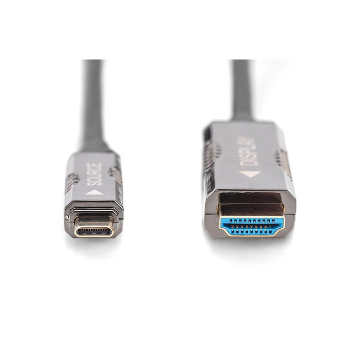 Καλώδιο HDMI Digitus Adapter AK-330150-200-S - USB-C / AOC HDMI - 20 m